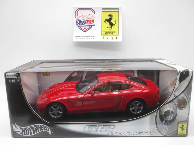 Ferrari 612 Scaglietti Hot Wheels 1/18 - Édition Limitée EME, Superbe Et Rare