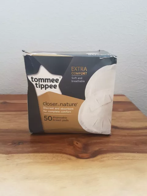 Tommee Tippee Closer to Nature Breast Pads 50 Pads New