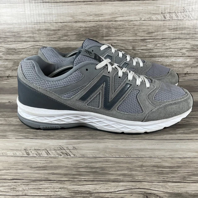 NEW BALANCE 795 V1 Mens 13 Gray White Running Sneakers Comfort
