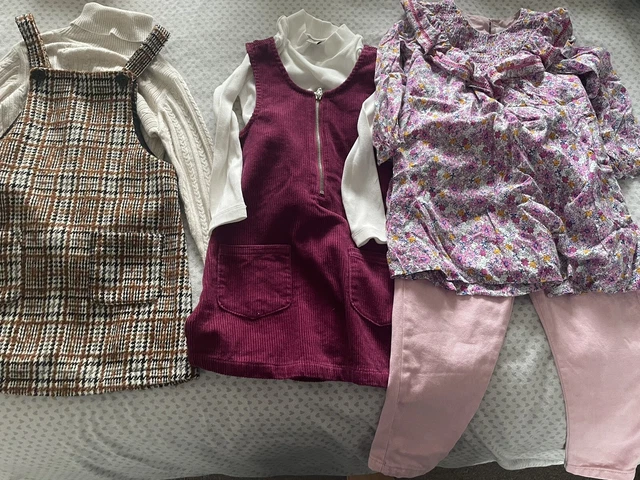 girls clothes bundle age 4-5 years