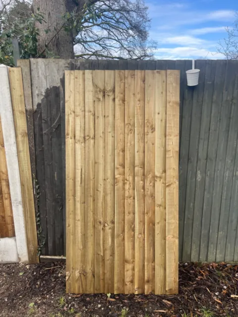 Half Price Heavy Duty Wooden Garden Gate Made To Measure