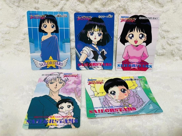 sailor moon 42 [rare card PART14] card Firefly Sailor Saturn 5 sheets No.5284