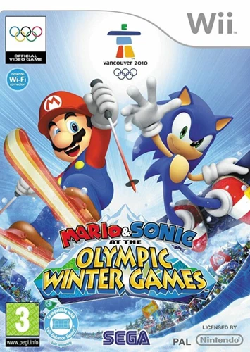 Mario & Sonic at the Olympic Winter Games (Nintendo Wii 2009) FREE UK POST