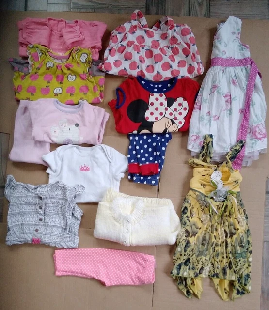 Bundle Of Baby Girls Clothes - Age 12-18 Months