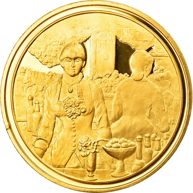 [#217928] France, Medal, Arts & Culture, Un Bar aux Folies Bergère du Edouard Ma