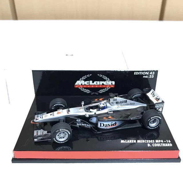 MINICHAMPS McLaren MP4-19 Kimi Räikkönen MINICHAMPS MCLAREN MP4/19 Kimi Raikkonen 1/43 Scale $81.40