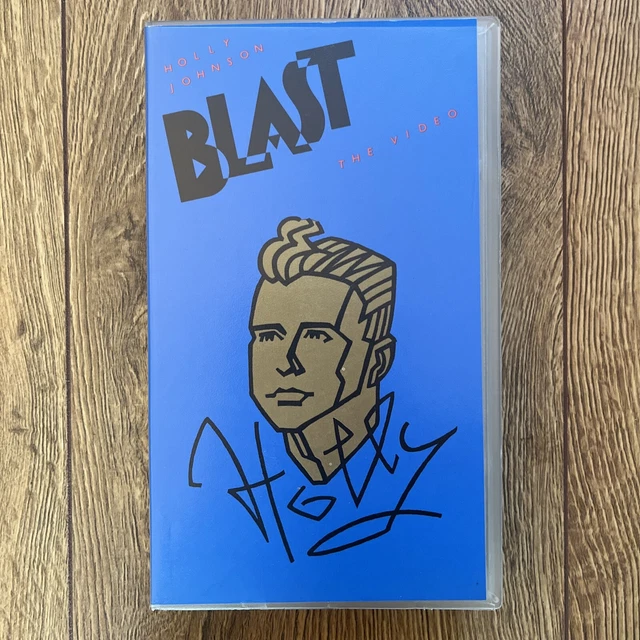 Holly Johnson Blast The Video VHS & Original Receipt 33 Years Old
