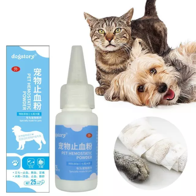 Safety Hemostatic Powder Broken Injury Dog Cat Puppy Powder Pet' Styptic C9 Z2H5 3