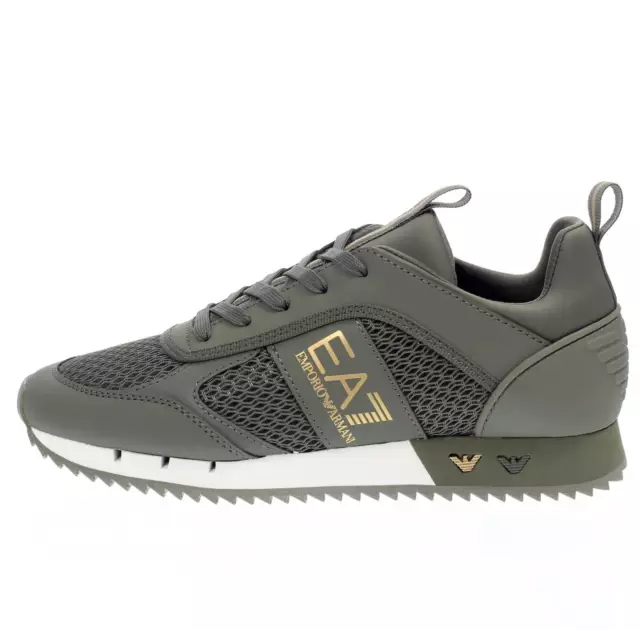 Ea7 Emporio Armani Sneakers Training Basse Verde - Uomo Scarpe Sneakers Casual 3