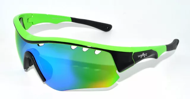 Wrapz Swift Single Vented Lens SPECIAL OFFER - Green/Black