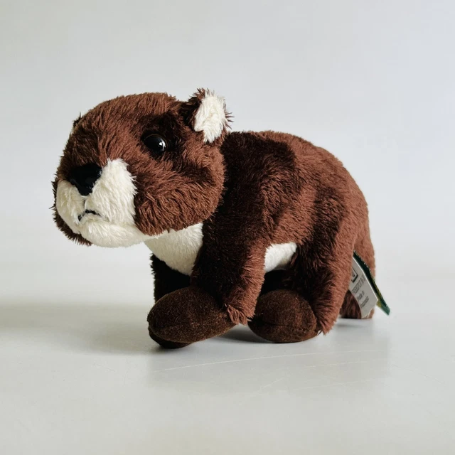 RAVENSDEN SOFT TOY Cuddly Plush Otter Stuffed Animal Plushie 7” Long £7