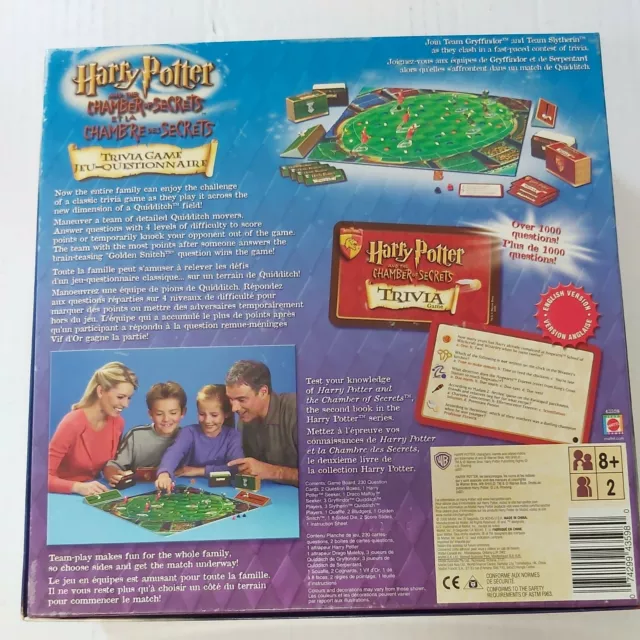 Harry Potter And The The Chamber Of Secrets Trivia Game 2