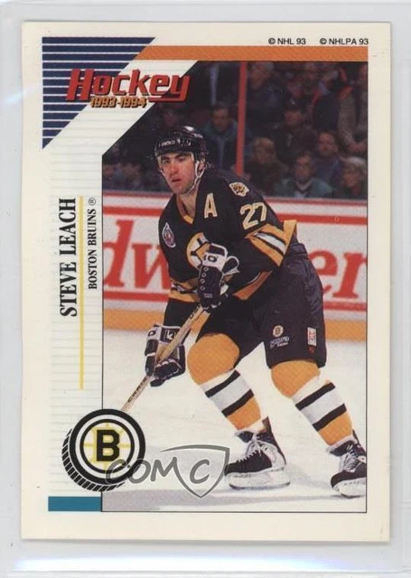 1993-94 Panini Album Stickers Stephen Leach Steve Leach #5
