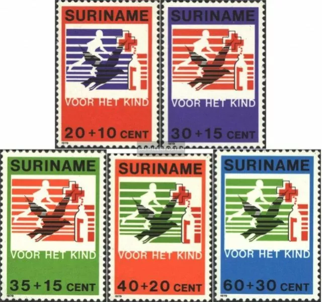 Suriname 883-887 (complete issue) unmounted mint / never hinged 1979 Youth