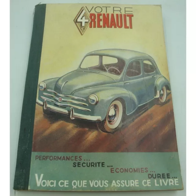 Livre technique - Votre Renault 4CV - Tous modèles 1955 - Ed. Pratiques Automobi