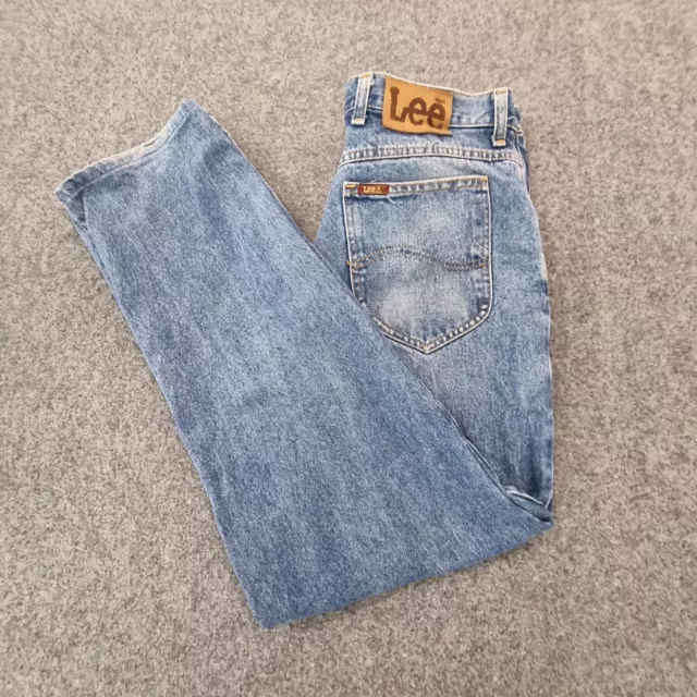 vintage LEE Jeans Mens 30 blue denim straight western cotton casual size 30