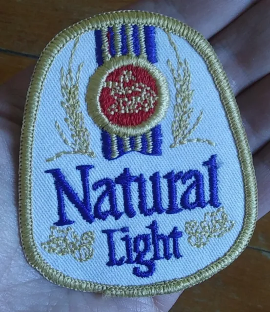 Vintage Anheuser Busch "NATTY" Natural Light Beer Collectors Patch