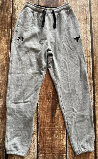 Under Armour Rock Project Workout Joggers Sweatpants Gray Mens Medium Excellent