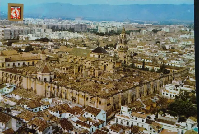 Antigua Postal Cordoba Vista Aerea Andalucia Postcard Postkarte          Cc04043