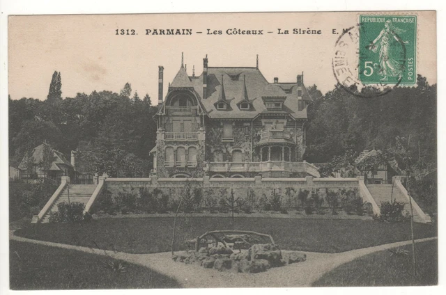 Cpa 95 - Parmain - Les Côteaux - La Sirène (Val-D'oise) - Écrite