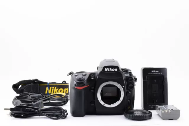 Nikon D700 12.1 MP Black Digital SLR Zoom Camera Body From Japan