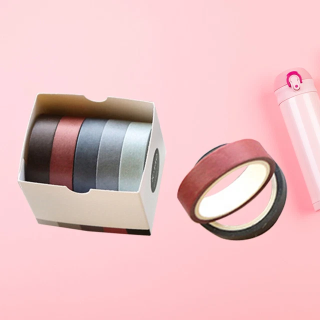 5 Roll Creative Paper Tape Book Album Paper Tape Photo Album