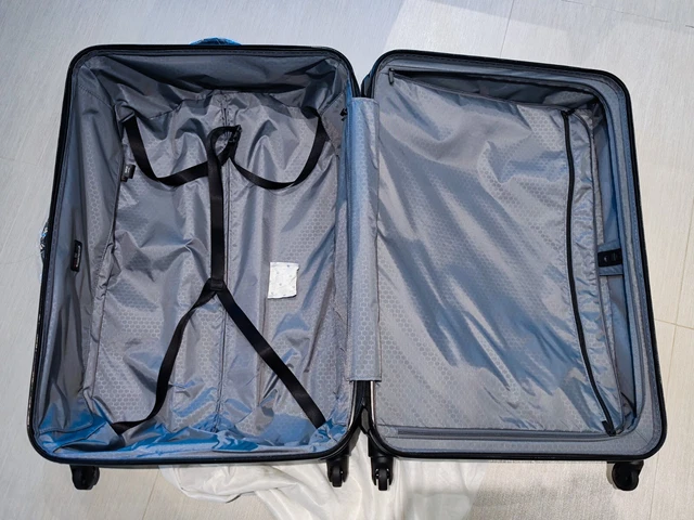 TUMI VAPOR EXTENDED TRIP PACKING CASE 32” BLUE FLORAL Large Spinner Suitcase 8