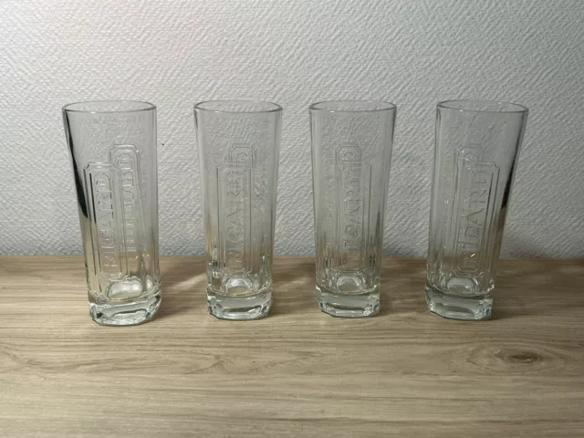 4 Verres Ricard Tubes