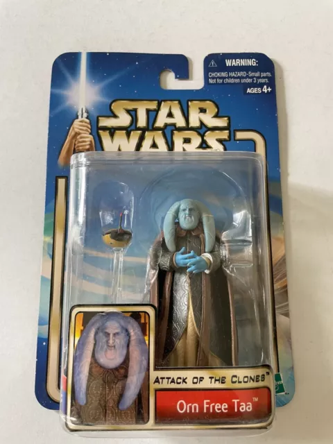 Star Wars Attack of the Clones Orn Free Taa nuovo + IMBALLO ORIGINALE (B006)