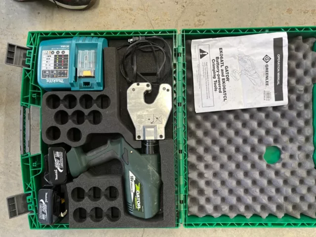 GreenLee Gator EK06ATL 6 Ton Cordless Crimper