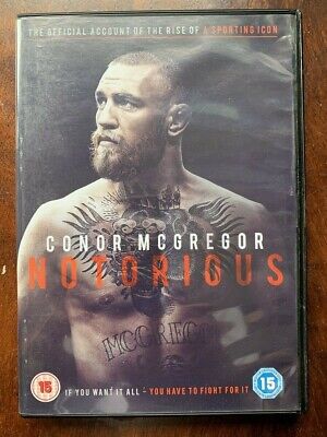 Conor McGregor Notorious DVD MMA Mixed Martial Arts Fighter Documentary Movie