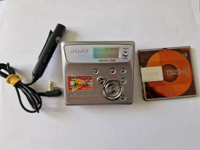 Walkman Sony MiniDisc Vintage Enregistreur MiniDisc MZ-N505 Type-R - Neuf Ouvert, Pour Pièces Détachées Ou Utilisation Sony Walkman Walkman Sony MiniDisc Vintage Enregistreur MiniDisc MZ-N505 Type-R - Neuf Ouvert, Pour Pièces Détachées Ou Utilisation Sony Walkman