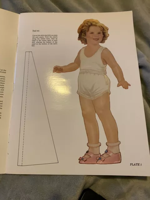 Authentic Shirley Temple Paper Dolls and Dresses 2