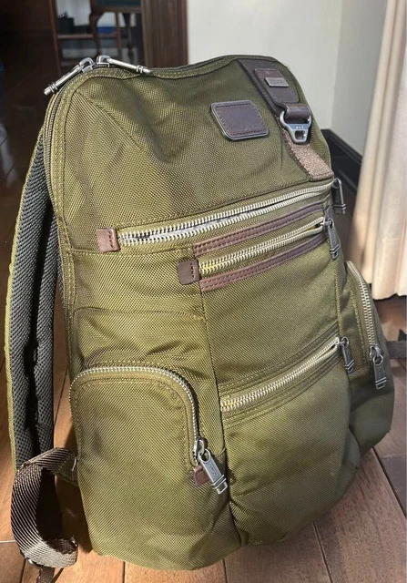 TUMI Alpha Bravo Knox 2Way Backpack Olivegreen 22681SPH FXT Ballistic Nylon