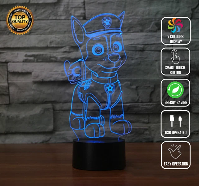 thumbnail image 2 of Tractor Funky Farm Machine 3D LED Night Light – 7 Color Changing With Remote For Kids Room 2 of 6