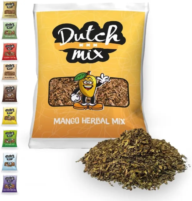 Dutch Mix Mango 30g, Herbal Mix, 100% Tobacco Free, 100% Natural Blend