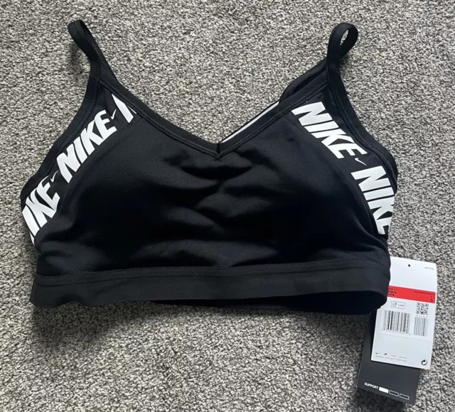 Nike Women's swoosh Indy Sports Bra Plus Size 3X 3xl xxxl Black