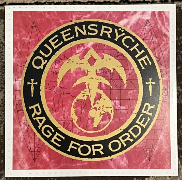 Queensryche Rage For Order OG 1986 Vinyl LP Near Mint ST-17196 Top Copy
