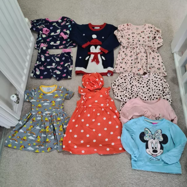 baby girl clothes bundle dresses 18-24 months