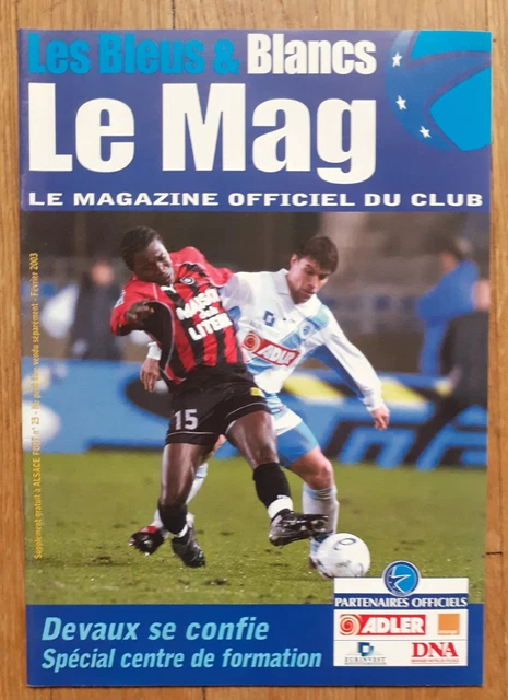 Fanion 80's F.C. Annecy rouge et blancs avec armoiries très bon état