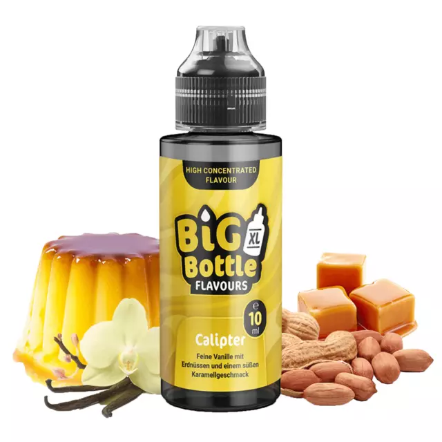 E Liquid - Big Bottle  - Calipter - 10ml Longfill Aroma - ohne Nikotin - eLiquid