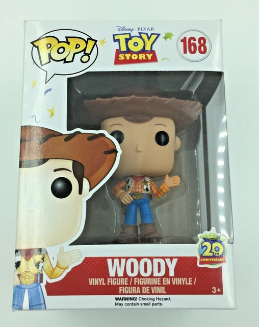 Funko Pop! Vinyl Figure Woody Disney Pixar Toy Story #168 Vaulted |   Toy Story