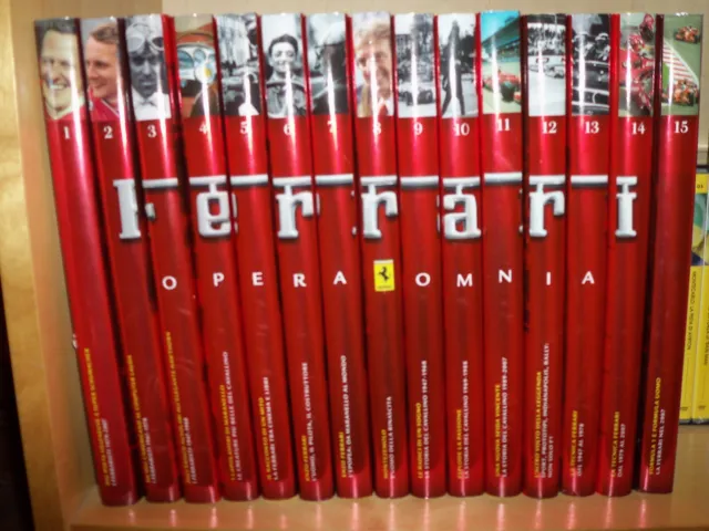 Ferrari Opera Omnia 15 Volumi La Gazzetta Dello Sport Collection