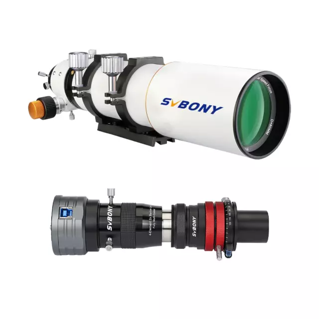 SVBONY SV503 80ED Telescope Planetary photography Kit （SV705CC Planetary Camera）