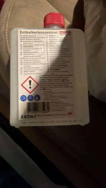 Franke Entkalkerkonzentrat 440ml Entkalker für Franke A300