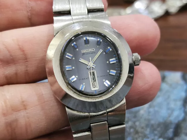 SEIKO DIAMATIC AUTOMATIC Watch, 21 Jewels, 6119-5450, has been serviced  $ - PicClick