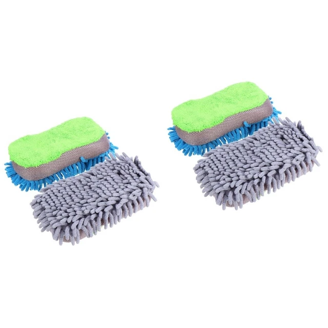 4 Pcs Sponge Whiteboard Eraser Office Polishing Pad Car Gadget