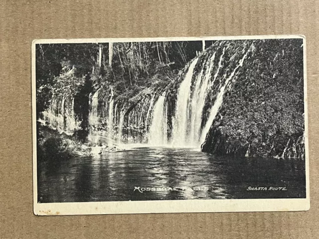 Postcard California CA Mossbrae Falls Waterfall On Shasta Route Vintage 1915 PC