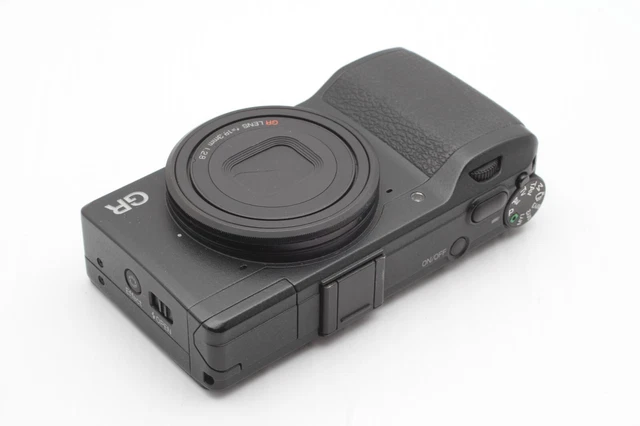【NEAR MINT】 RICOH GR 16.2MP Digital Compact Camera Black JAPAN 7