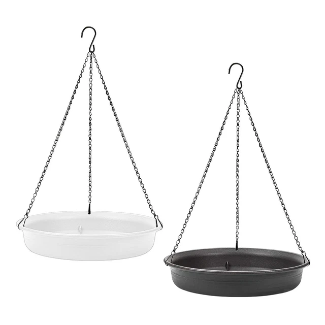 Fenteer Plateau Récupérateur De Graines D'oiseaux, Fiabilité, Cerceau De Graines D'oiseaux Pour Jardinier Extérieur, Diamètre 76 Cm